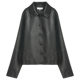 COCOBELLA Quiet Luxury Embossed Dark Pattern Short Jacket Feminine Commuting Casual Draped Lapel Jacket SC0049