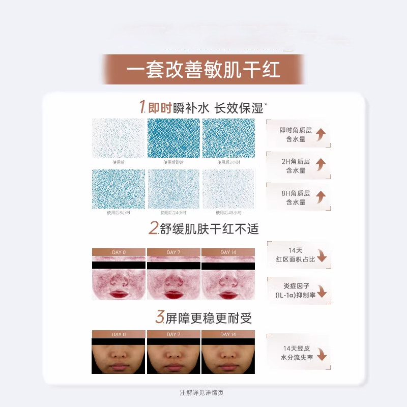 袋鼠妈妈小麦水乳套装2件套柔肤水乳液敏感肌护肤品保湿专用正品