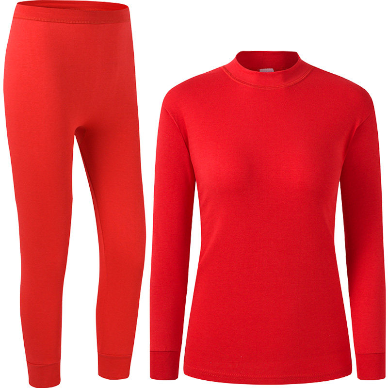 中老年人女本命年大红色套装衣服女装线衣妈妈装纯棉打底衫马年冬,淘宝优惠券,粉丝福利购,淘宝优惠卷