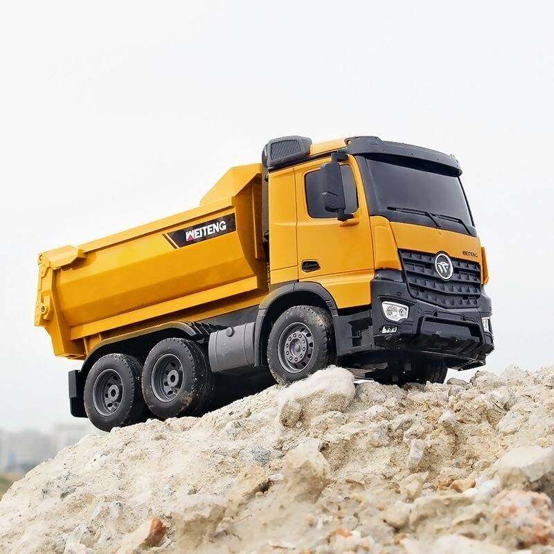 超大号遥控自卸车翻斗车电动运输货车仿真工程车汽车模型儿童玩具,淘宝优惠券,粉丝福利购,淘宝优惠卷