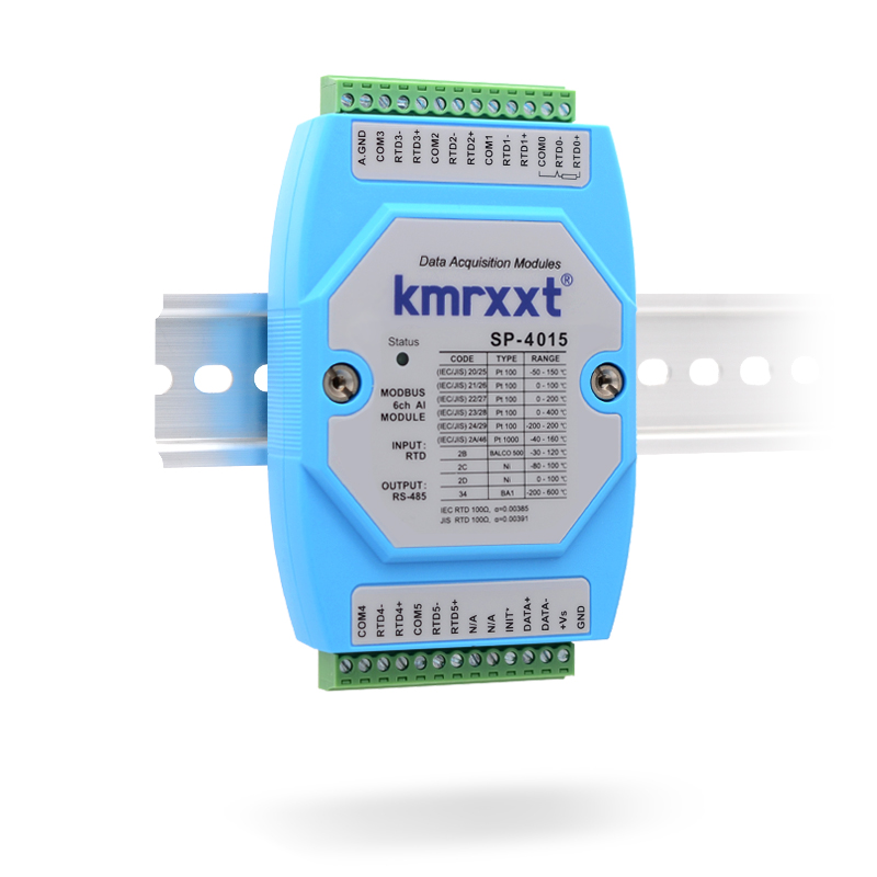 热电阻热电偶温度采集模块RTD PT100 K型 隔离转RS485 Modbus RTU - 图3