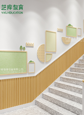 幼儿园环创布置成品毛毡板展示板