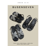 柒步森林 Универсальные сандалии, летняя обувь, французский стиль, против усталых ног, популярно в интернете, 2025 года