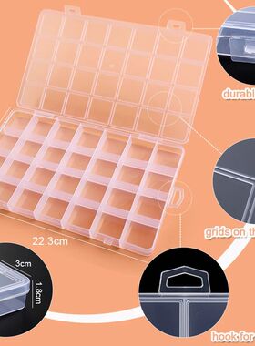 Transparent Storage Container Jewelry Box Clear Plastic Orga
