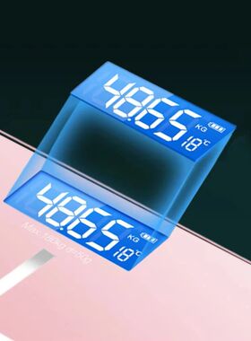 Weight Loss Weighing Device LED Display Smart Body Weight Sc