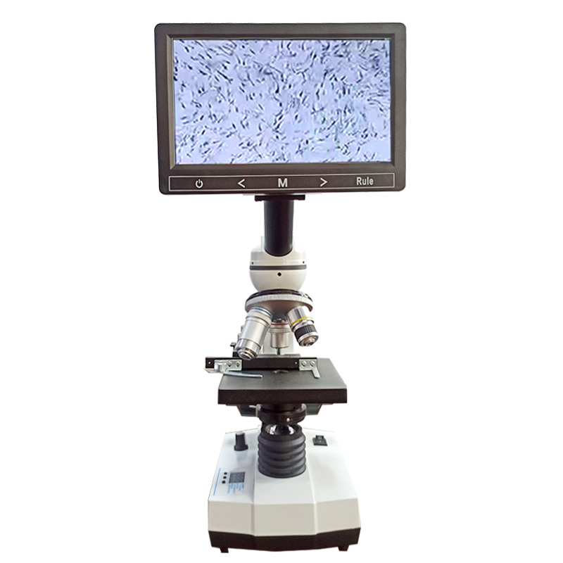 猪用人工授精显微镜  带显示屏显微镜  猪精液精子观察显微镜 - 图3