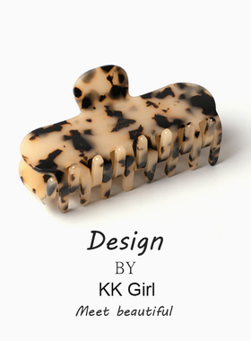 法式复古大号抓夹高级感发夹头饰