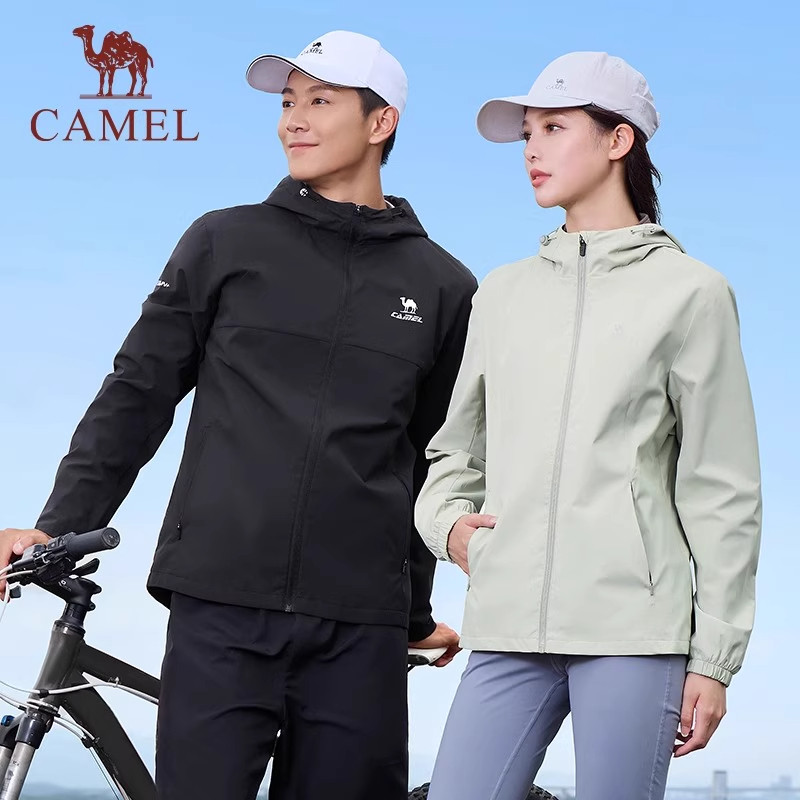 骆驼运动外套女2026秋冬新款防风防泼水连帽夹克户外防风风衣男,淘宝优惠券,粉丝福利购,淘宝优惠卷