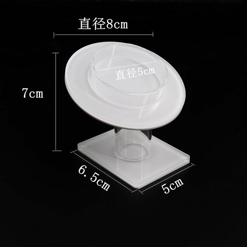 有机玻璃手镯展示架亚克力珠宝首饰翡翠玉器手镯手串佛珠拍摄道具 - 图0