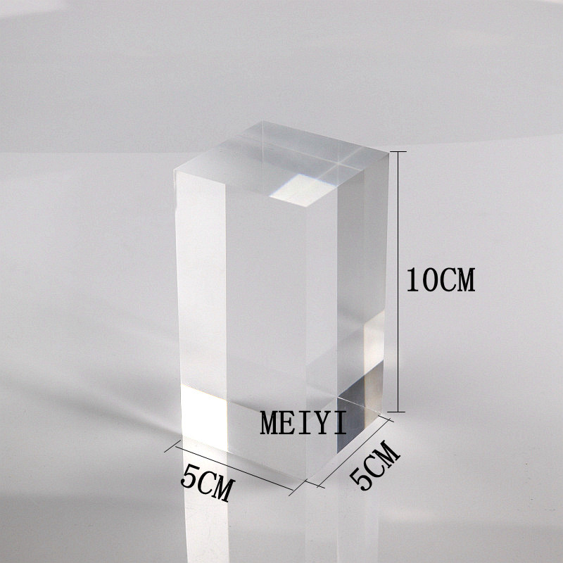 亚克力透明方柱水晶座玩具模型展示架化妆品珠宝首饰古玩瓷器底托,淘宝优惠券,粉丝福利购,淘宝优惠卷