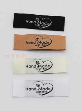 handmade布标织唛handmade织标