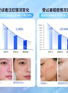 纯美思忆官方店30片装重组三型胶原蛋白冷敷贴保湿修护舒缓面膜