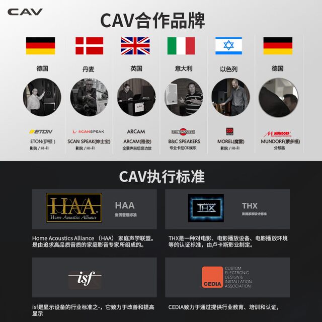 CAV SP980家庭影院5.1音响套装家用客厅ktv音响电视音响重低音炮