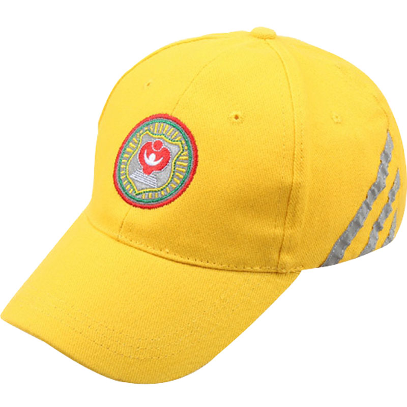 儿童中小学生夏季遮阳帽安全小黄帽定制做学校帽子棒球帽子印logo-图2