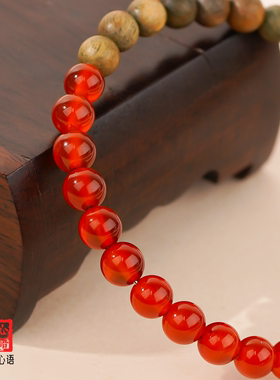 山川心语天然木质手串五行补木火