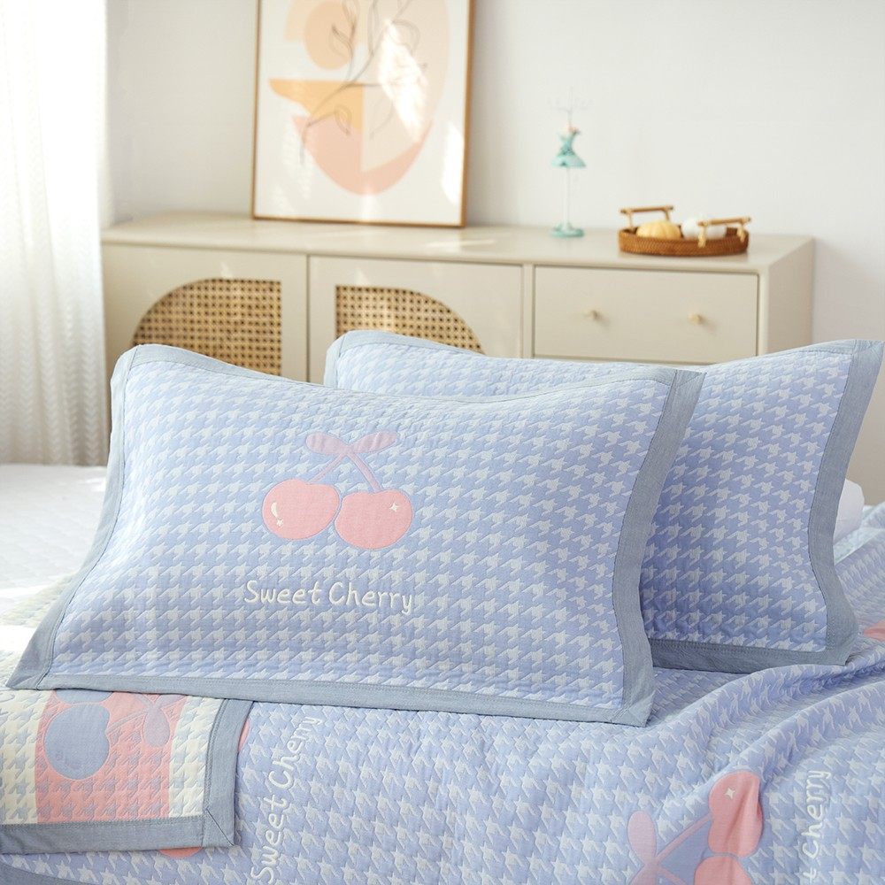 八层纯棉纱布包边枕巾一对装家用枕头巾柔软透气吸汗成人全棉盖巾,淘宝优惠券,粉丝福利购,淘宝优惠卷