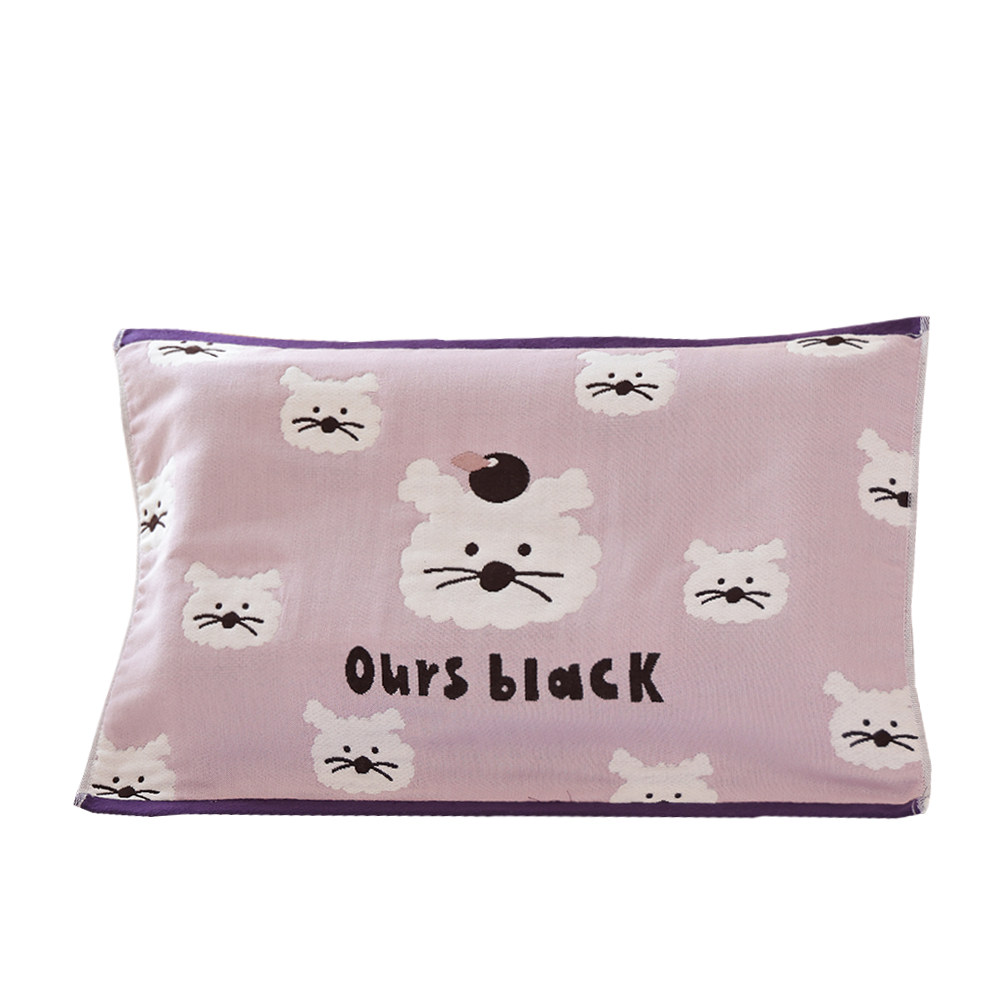 八层儿童纯棉纱布枕巾新款40*60卡通幼儿园宝宝枕头盖巾柔软全棉,淘宝优惠券,粉丝福利购,淘宝优惠卷