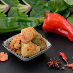 榨菜】金菜地安徽特产腌制咸菜泡菜下饭菜块丝黄池小菜200克即食