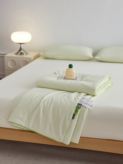 Tianxue silk cool ice silk summer cooling quilt four-piece set washable air-conditioned quilt three-piece set breathable naked sleeping thin quilt core