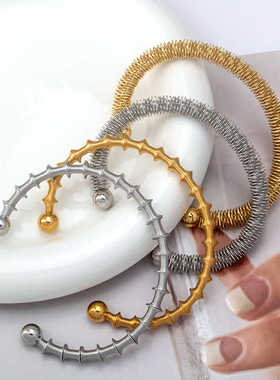 2024新款手环不锈钢网红