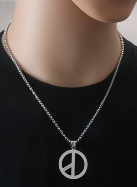 不锈钢钛钢男女GD权志龙同款项链