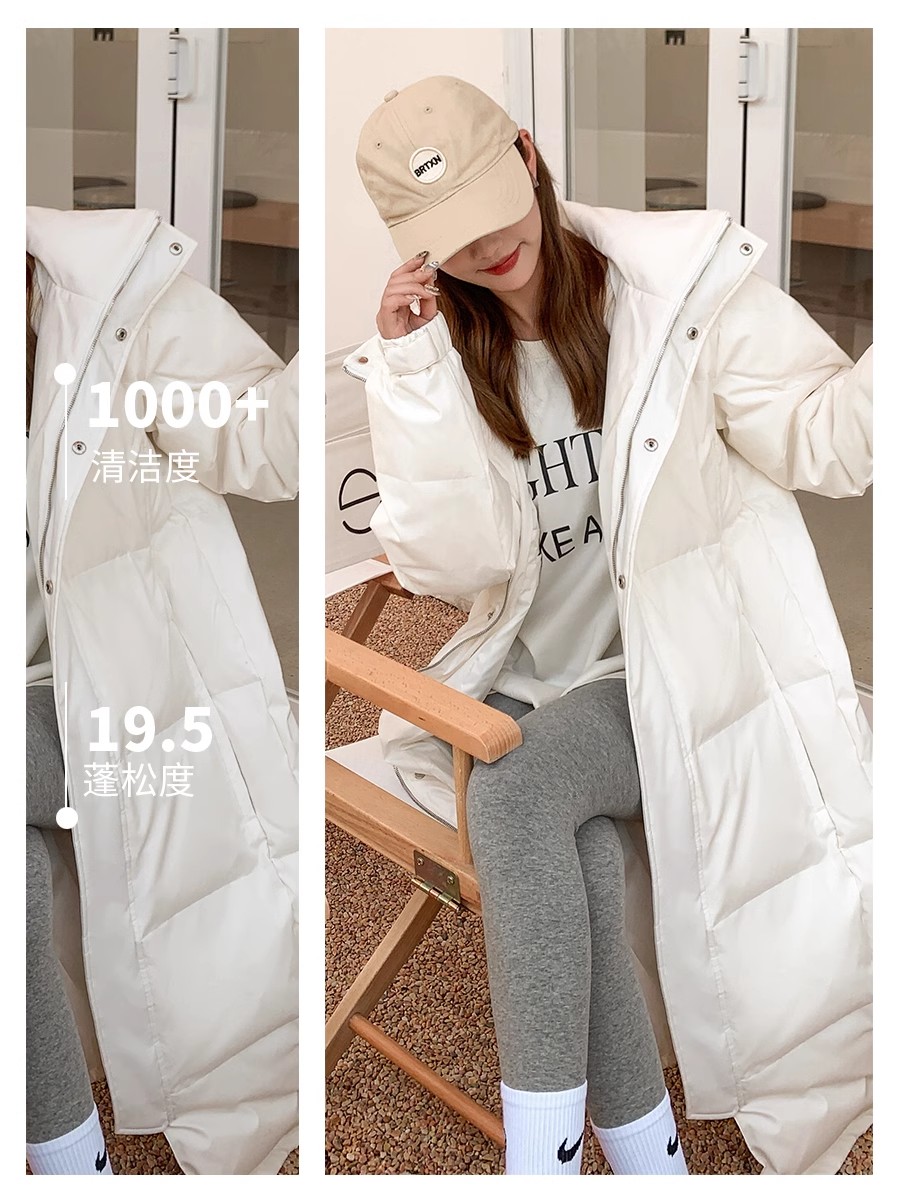2023年羽绒服超长款过膝加厚