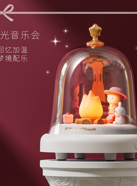 2025新款创意蓝牙音乐盒氛围灯