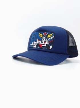 Grendizer Embroidered Trucker Cap动漫联名金刚战神海绵货车帽