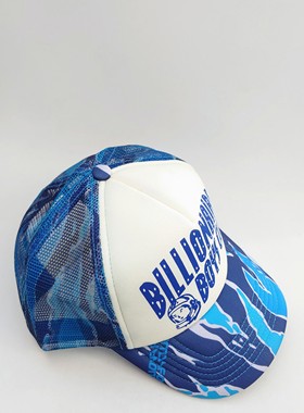 Billionaire Boys Club Men's Camo Arch Logo Trucker BBC货车帽