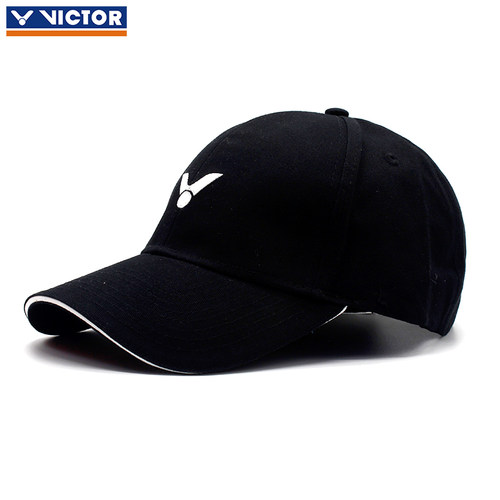 正品威克多VICTOR胜利VC-209羽毛球专业运动帽鸭舌太阳帽遮阳帽子 - 图1
