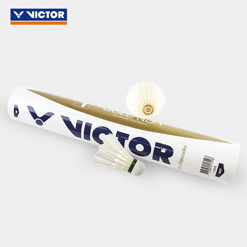 威克多VICTOR胜利金黄1号羽毛球粉胜利比赛大师耐打稳定金黄一号 - 图0