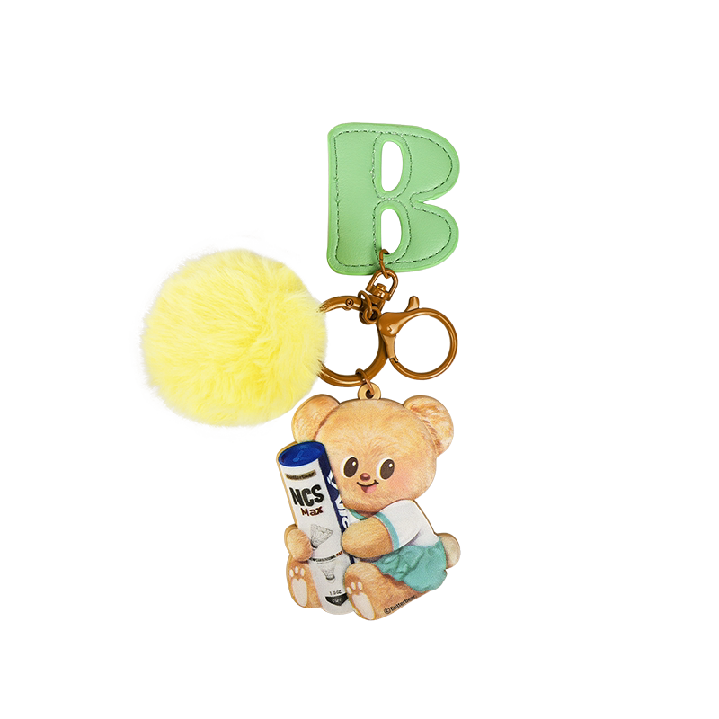 VICTOR Victory Sports Pendant Victory Butter Bear Joint Series Backpack Pendant PG6043BTB