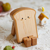 Toast bread mobile phone holder/Chuangmu Workshop healing iPad tablet desktop mobile phone holder gift