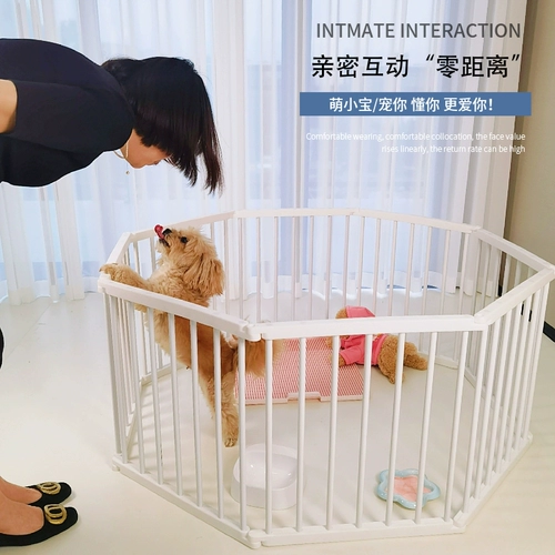 Meng Puppy Dog Pet Pet Barnailebarbarbarbarbar Barn Dog Cage Room Outdoor Plus Light Small Dog Slice Board