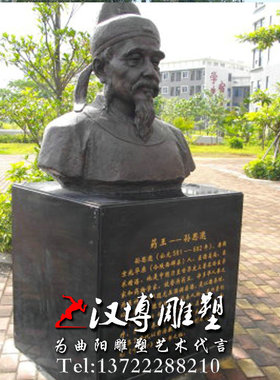 古代孙思邈园林景观人物雕塑定制