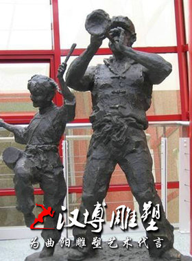 玻璃钢仿真雕塑公园人物小区景观