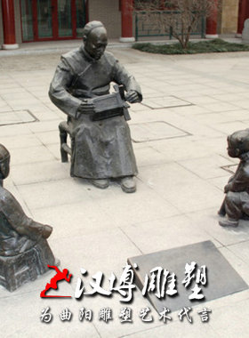 玻璃钢民俗户外步行街景观雕塑