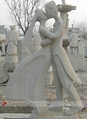 爱情文化雕像户外大型园林景观