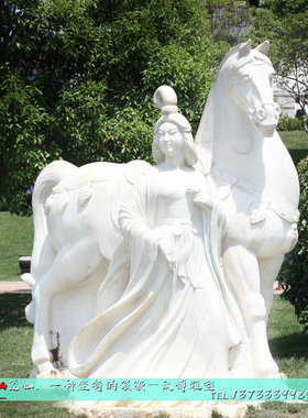 厂家可定制历史杨玉环人物雕塑