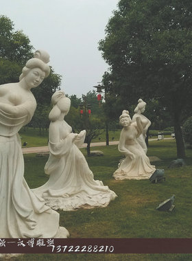 玻璃钢户外公园景观人物雕塑