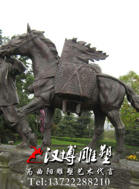 玻璃钢景区民俗小品雕塑