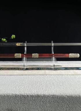【不良人唐横刀】黄铜装血檀木鞘改版明装不良帅环首唐刀 未开刃