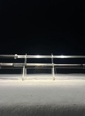 【陨铁汉剑】铁装嵌银丝黑檀木鞘陨铁八面汉剑龙泉刀剑 未开刃