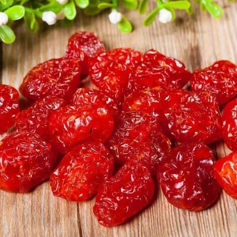 圣女果干小西红柿蜜饯酸甜健康休闲小零食包邮新鲜果干果脯番茄干-图1