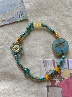 手链串珠琉璃原创设计