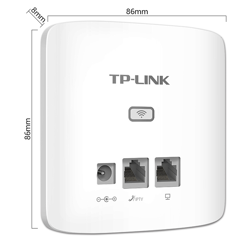 tplink面板AP TL-AP300I-DC入墙式无线AP家庭酒店无线覆盖DC供电-图2