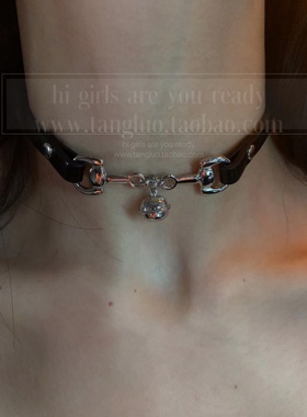 小狗乖乖~高级感皮革choker