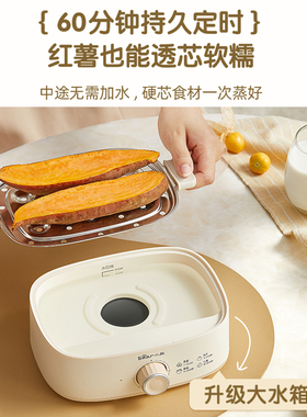 小熊自动断电60分钟定时煮蛋器