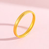 Pelikan Jewelry Ancient Gold Straight Cut Ring
