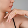 Pelikan Jewelry Diamond Gold Starry Tail Ring